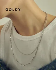 【SALE】GOLDY/ゴールディ/フルイド ライン チェーン レイヤード ネックレス/アクセサリー/3231208