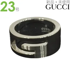 【新品/未使用】グッチ GUCCI 03266-09840/8106/23 指輪 リング シルバーリング ブランデッドG カットアウトG 23号 メンズ レディース ユニセックス ブランド ロゴ GG シルバー 925 アクセサリー 6258585