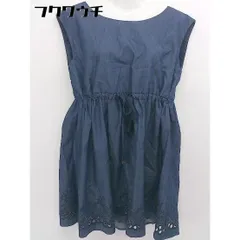 ◇ JILL by JILLSTUART ノースリーブ ミニ チュニック ワンピース サイズS ネイビー レディース 【中古】 【1105140001685】