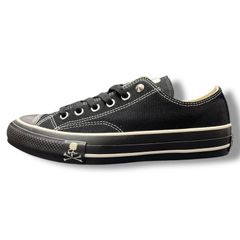 CONVERSE ADDICT Mastermind JAPAN コラボ スカル ローカット スニーカー マスターマインド コンバースアディクト 1CL731 ブラック 26.5cm 97238A1