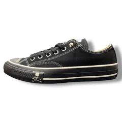 CONVERSE ADDICT Mastermind JAPAN コラボ スカル ローカット スニーカー マスターマインド コンバースアディクト 1CL731 ブラック 26.5cm  97238A1