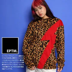 ロンT スケボー メンズ レディース 春秋冬用 全2色 大きいサイズ エピトミ Tシャツ 長袖 派手 総柄 ライン ヒョウ柄 アニマル柄 柄 雷ロゴ 迷彩柄 B系 ヒップホップ ファッション ストリート系 ハイ ブランド 服 EP8821