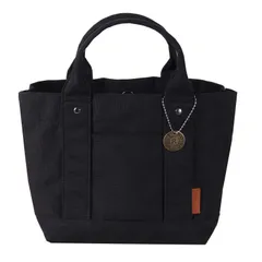 【人気商品】3つ仕切り ミニトートバッグ 軽量 ミニとートバック 底にICカード入れ ハンドバッグ ランチバッグ 小さめ 手提げ メンズ 自立 レディース サブバッグ 多ポケット トートバッグ おしゃれ VEN] お買い物 [DOTTI 男女兼用