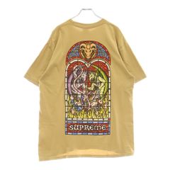 SUPREME (シュプリーム) 23AW Worship Tee ワーシップ 両面プリント クルーネック カットソー 半袖Tシャツ カーキー