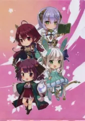 【中古】クリアファイル ちびキャラ柄 特製A4クリアファイル 「PS4/switchソフト ソフィーのアトリエ2 ～不思議な夢の錬金術士～」 ガストショップ購入特典
