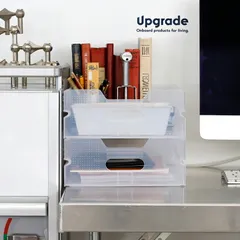 【新品】Upgrade[アップグレード] STACKABLE DRAWER ドロワー 収納 書類 トレー スタッキング 航空機内具 ドイツ DETAILディテール