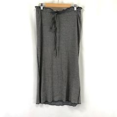ITALIYA/伊太利屋★マキシ丈 スカート【size:9・M/グレー/gray】 コットン/スウェット生地/ レディース/skirt◆BJ069-h