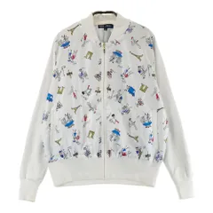 サイズ：2 23区GOLF ニジュウサンクゴルフ  切替 ジップジャケット 総柄 ホワイト系 [240101404280] ゴルフウェア レディース ストスト