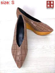 マウジー moussy WOOD SOLE PUMPS レディース  Sのサムネイル
