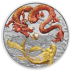 2023年 サモア発行 朱雀（バーミリオンバード） 1オンス 銀貨 - メルカリ