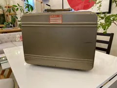 ■Samsonite サムソナイト ヴィンテージ トランクケース シャンパンゴールド アタッシュケース■