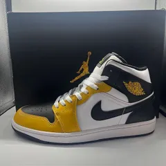 NIKE 2024 AIR JORDAN 1 MID YELLOW OCHRE 28.0cm DQ8426-701 ナイキ エアジョーダンワンミッド イエローオークル スニーカー 南堀江店