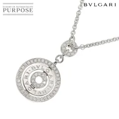ブルガリ BVLGARI アストラーレ チェルキ ダイヤ ネックレス 46cm K18 WG ホワイトゴールド 750 Necklace 90272080