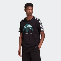 アディダスオリジナルス アディダスシャツ ユナイテッドＴシャツ アディダスＴシャツ半袖 半袖 半袖tシャツ 半袖シャツ 半袖ティーシャツ メンズＴシャツ メンズ半袖tシャツ カジュアルシャツ メンズシャツ トップス メンズ HF4906 BLACK
