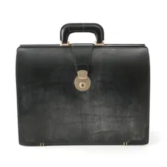 ココマイスター レザー Bridle Dullesbag ブライドル ダレスバッグ ビジネスバッグ グリーン【中古】のサムネイル