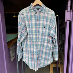 ラルフローレン　BLAKE  100%コットン　チェックシャツ