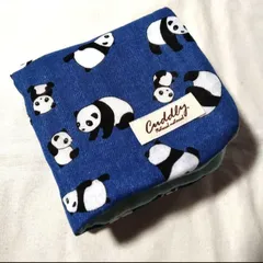 ぱんだ☆8重ガーゼハンカチ　タオル☆ハンドメイド