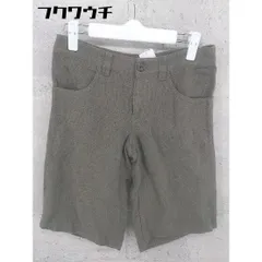 ◇ Spick & Span スピック＆スパン リネン混 ハーフ ショート パンツ サイズ36 カーキ系 レディース 【中古】 【1101280008058】