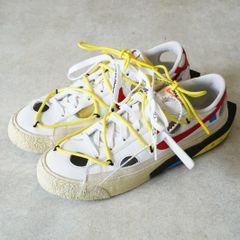 Nike Off-White ナイキ オフホワイト コラボモデル Blazer Low x Off-White ™️ White and University Red　US9/EUR42.5/27cm（DH7863-100）