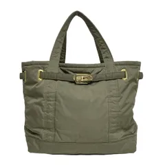 美品✨シータパランティカ ハンドバッグ ミニトートバッグ カーキ ナイロン Spick＆Span トートバッグ SITA PARANTICA/シータパランティカ