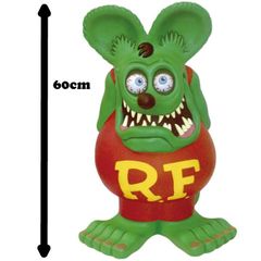 ラットフィンク ジャンボ コインバンク貯金箱 RAT FINK メタリック