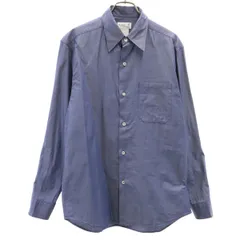 希少 90's 日本製 アニエスベーオム 小紋水玉 コットンドレスシャツ L