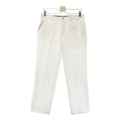 サイズ：82 MUNSING WEAR マンシングウェア  裏微起毛 ロングパンツ  ホワイト系 [240101376309] ゴルフウェア メンズ ストスト