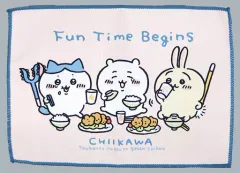 【中古】雑貨 ちいかわ＆ハチワレ＆うさぎ/食事 マルチクロス タオルコレクション 「一番くじ ちいかわ」 F賞