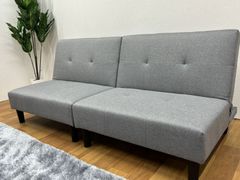 おしゃれソファベット 3人掛け2人掛けソファ　切り離し可能　2つのソファになる S039GY/BR