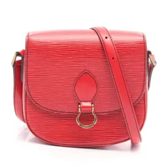 ルイ・ヴィトン LOUIS VUITTON ショルダーバッグ ミニサンクルー エピ カスティリアンレッド M52217 カステリアンレッド レザー ミニサンクルー レディース Used C