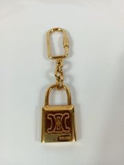 CELINE　セリーヌ　カデナ　キーホルダー　メッキ