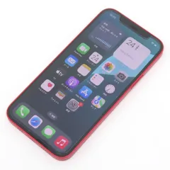 SIMフリー iPhone 12 256GB (PRODUCT)RED MGJ23J/A バッテリー最大容量77％ ※中古/現状品/利用○