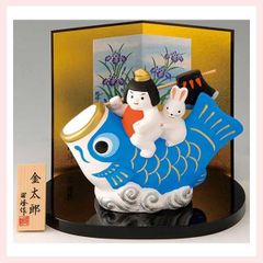 五月人形　組み木　金太郎坊やとゆりかご　守重シゲ子　初節句 五月人形 組み木 金太郎坊やとゆりかご 守重シゲ子 初節句 【公式通販】