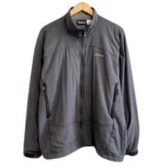 USA製 Patagonia パタゴニア レギュレーター ジャケット ダメージ フリースジャケット フルジップ ポケット付き チャコールグレー XLサイズ No.H295