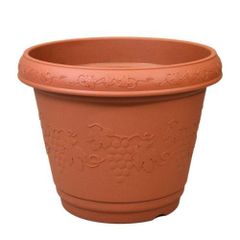 OVER&BACK 植木鉢 受け皿セット 黄色 陶器 口径19cm - メルカリ