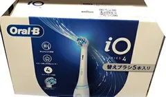【替え5本付】BRAUN ORALB オーラルB 電動歯ブラシ IO4 替えブラシ/充電器付  歯垢除去力99.7% Bluetooth ioテクノロジー  虫歯予防 はぶらし