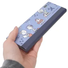 【メール便】スヌーピー 眼鏡ケース クロス付き折りたたみメガネケース have a nice trip ピーナッツ カミオジャパン ハードタイプ プレゼント キャラクター グッズ 