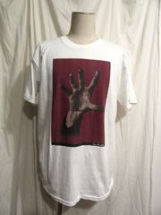 #01W 新品未使用インポートJohn HeartfieldオフィシャルTシャツ ジョン・ハートフィールド アートTシャツ 白 ホワイト ダダイズム フォトコラージュ