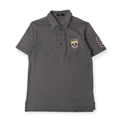 BURBERRY BLACK LABEL バーバリーブラックレーベル ワンポイント 半袖 ポロシャツ 2/グレー メンズ  三陽商会