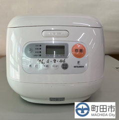 【通電確認済・動作未確認】マイコンジャー炊飯器　三菱　NJ-G15M形