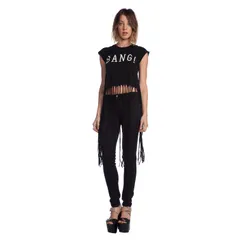 在庫処分特価 ワイルドフォックス WILDFOX BANG! - FRINGE T WCJ744A80 BK サイズ XSのサムネイル