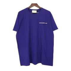 グッチ ダブルG 22年Tシャツ M メンズ ブルー 673710 箱あり
