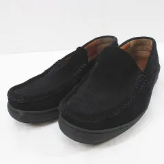 バリー BALLY ローファー EU6 ブラック 黒系 スエード ポルトガル製のサムネイル