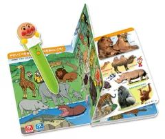 アンパンマンおしゃべり どうぶつ ずかん 本174×240×17mm ペン37×170×35mm 