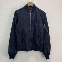 【極美品】【Lサイズ】【希少ネイビー】【アルファ】【MA-1】紺色 2025年最新】alpha ma-1 ネイビーの人気アイテム - メルカリ