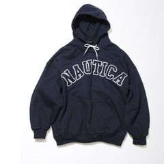 NAUTICA ノーティカ パーカー Arch Logo Sweat Hoodie アーチロゴスウェットフーディ