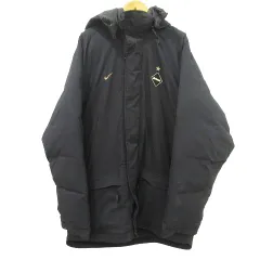 NIKE×FCRB ダウンジャケット　黒　カモ柄　ブリストル NIKE×FCRB ダウンジャケット 黒 カモ柄 ブリストル - メルカリ