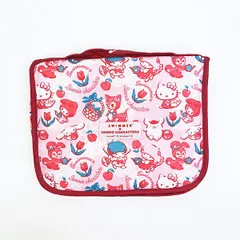 サンリオキャラクターズ × SWIMMER(スイマー) トラベルポーチ (ピンク) 旅行 Sanrio