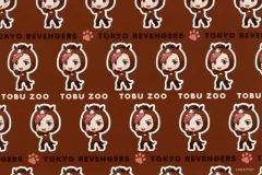 【中古】ポストカード 千堂 敦×ポニー オリジナルポストカード(ちびキャラVer.) 「東京リベンジャーズ×東武動物公園」 グッズ購入特典