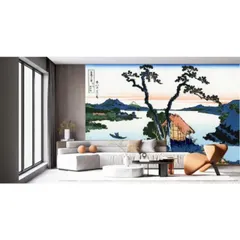 絵画 287 油絵/風景/東京の街景/東京湾/台場より/M12号